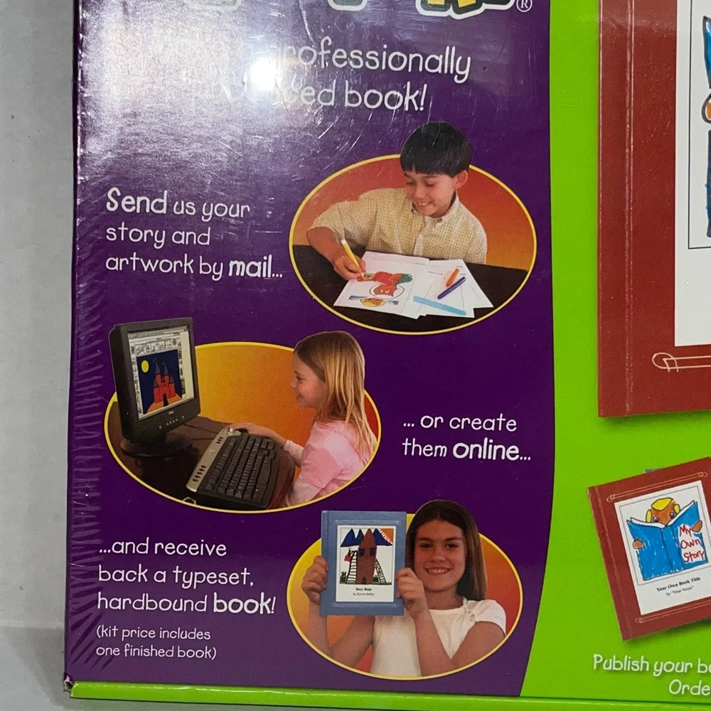 Creations by You Illustory Publish Your‎ Own Book, New, Sealed Box